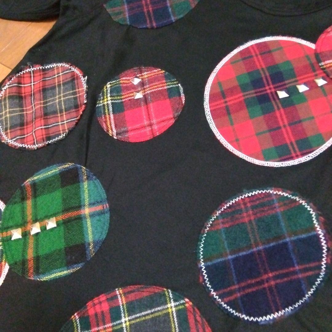 もち　JUNYA WATANABE　パッチワークTシャツ　スタッズ　美品