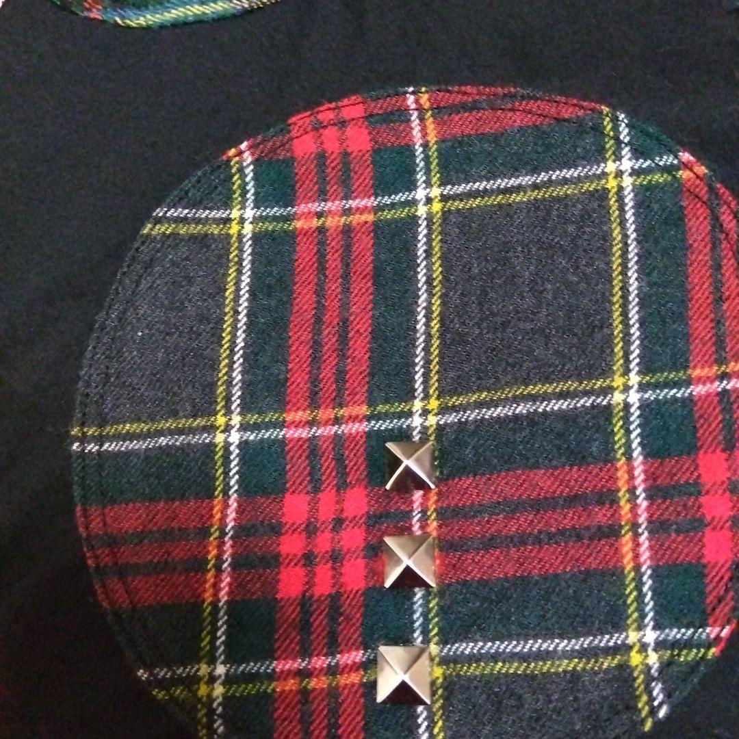 もち　JUNYA WATANABE　パッチワークTシャツ　スタッズ　美品