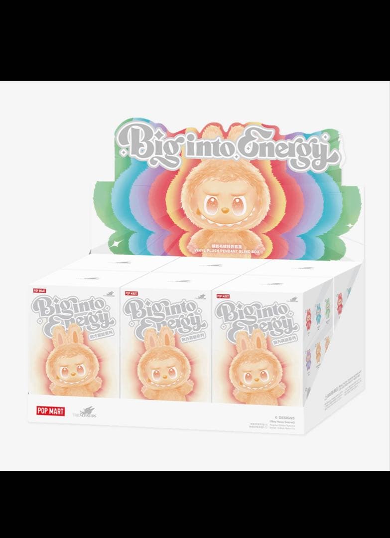 Labubu Big into Energy ラブブ　アソート . 2BOX