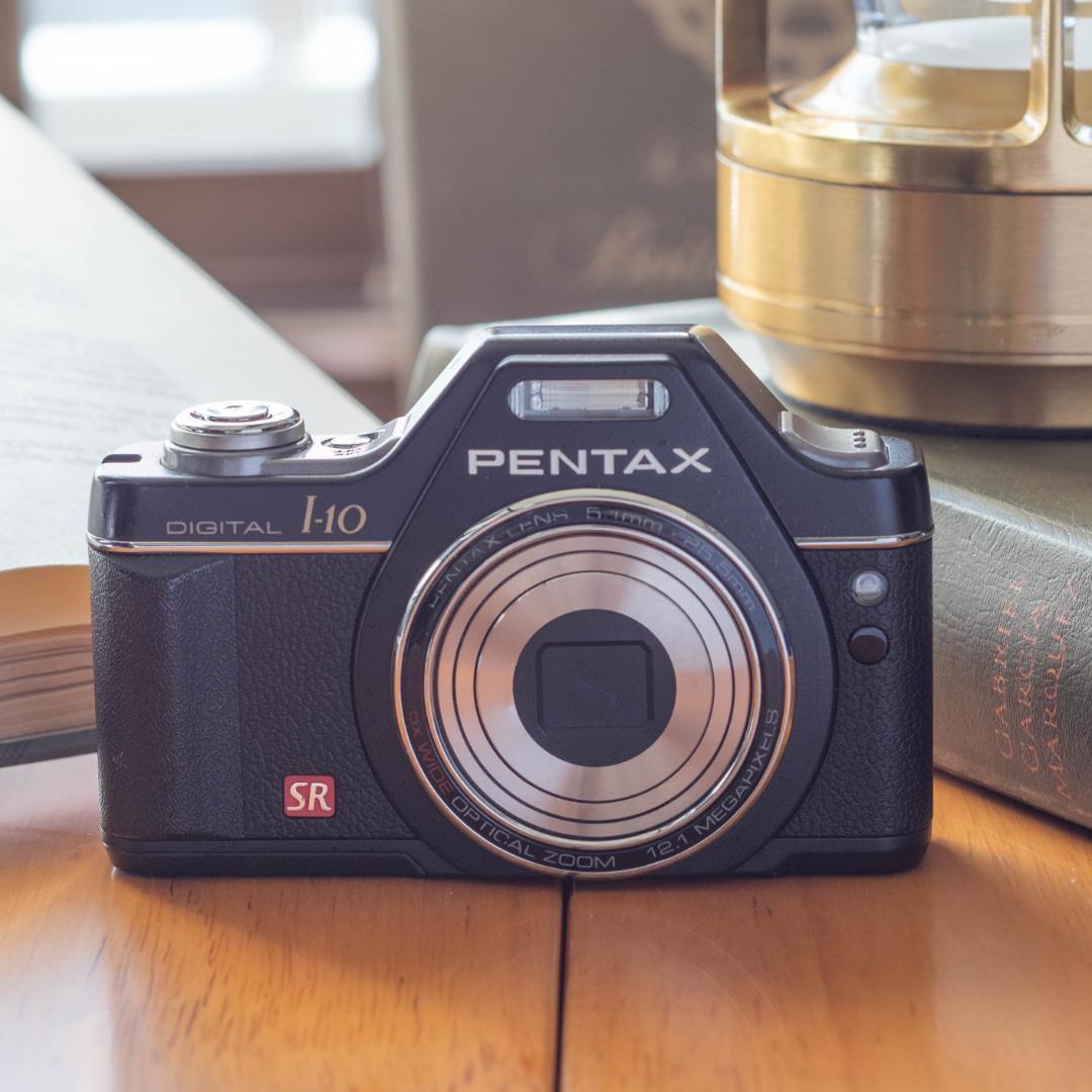 【レトロ可愛い】PENTAX DIGITAL optio I-10 ブラック レトロ可愛い】PENTAX DIGITAL Optio I-10 ブラック