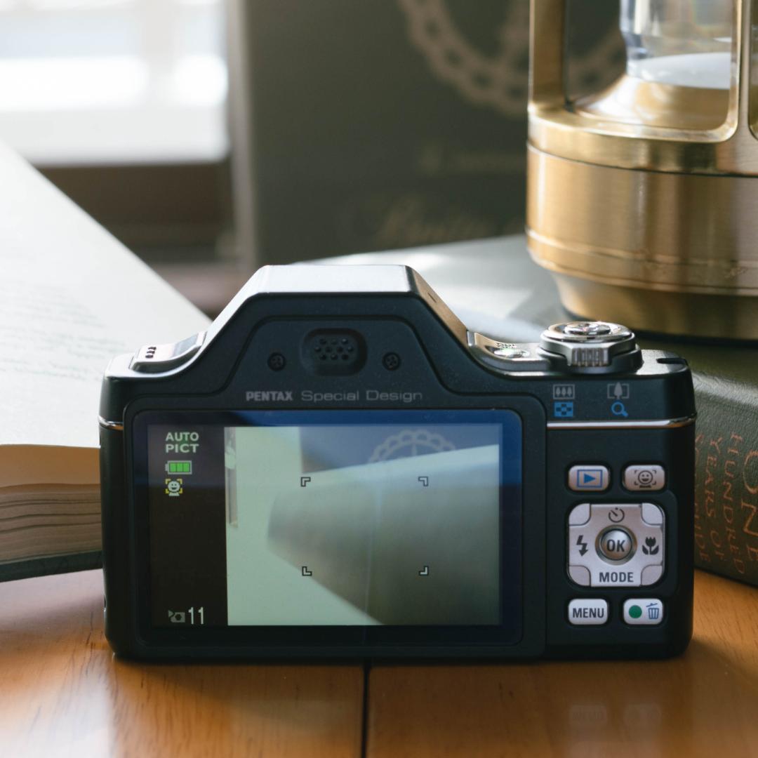 レトロ可愛い】PENTAX DIGITAL Optio I-10 ブラック - デジタル