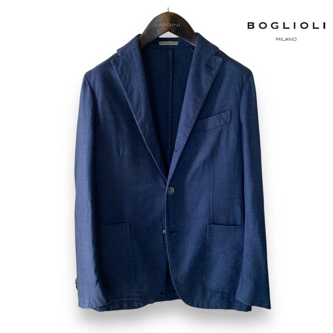 BOGLIOLI/K-JACKET/ガーメントダイ/ウールシルクジャケット