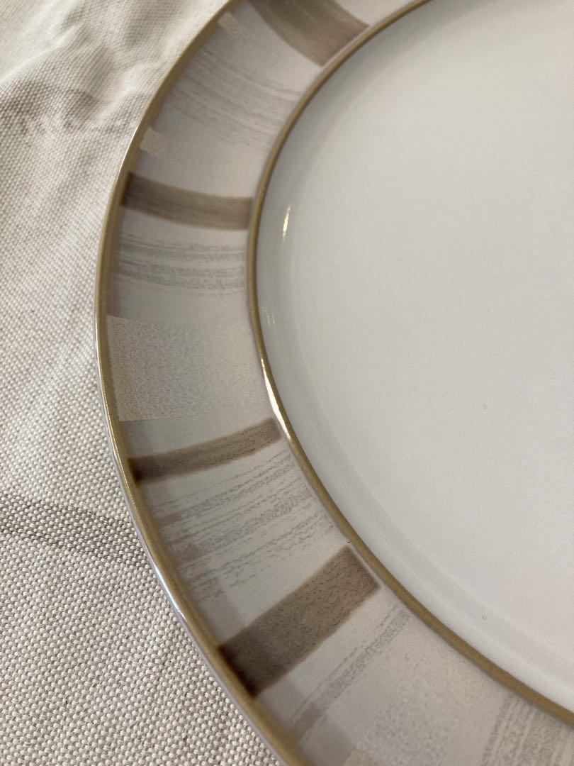 【新品未使用】Denby ディナープレート　4枚セット