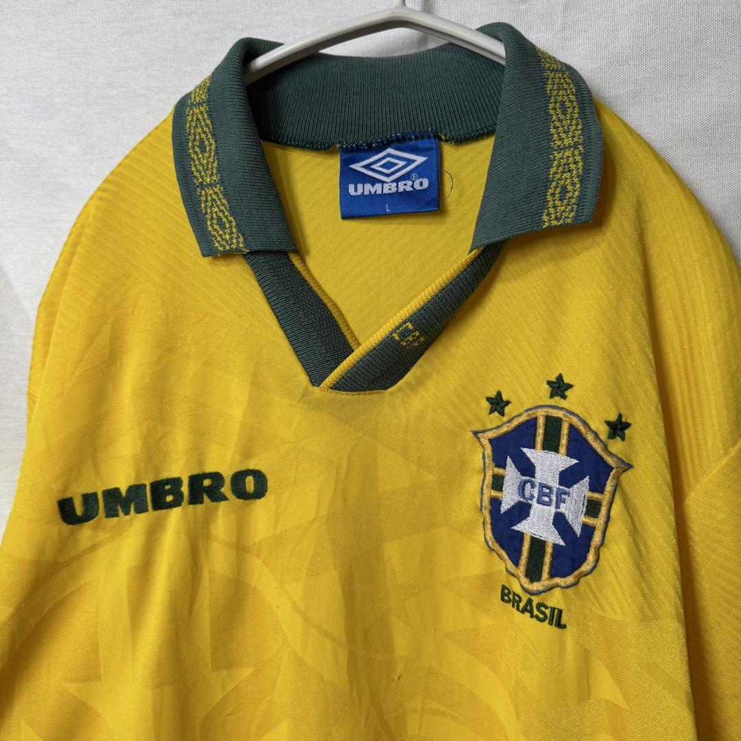 ブラジル代表 TOPPER ポロシャツBrasil UMBRO ブラジル代表 ポロシャツ - メルカリ