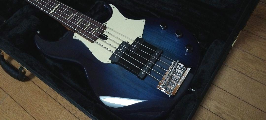 (美品) YAMAHA BBP35 5弦ベース (Moonlight Blue)