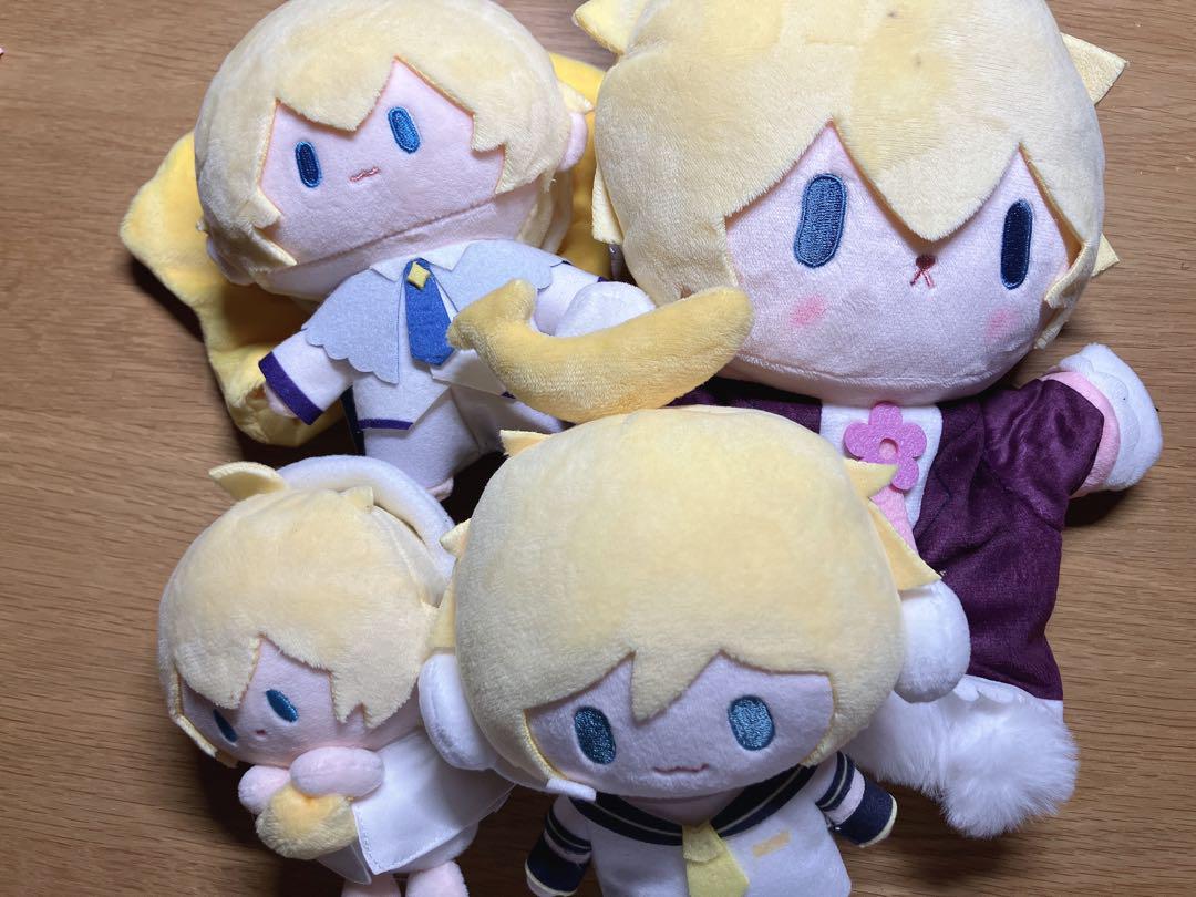 【海外限定/レア】鏡音レン ぬいぐるみ 4体セット