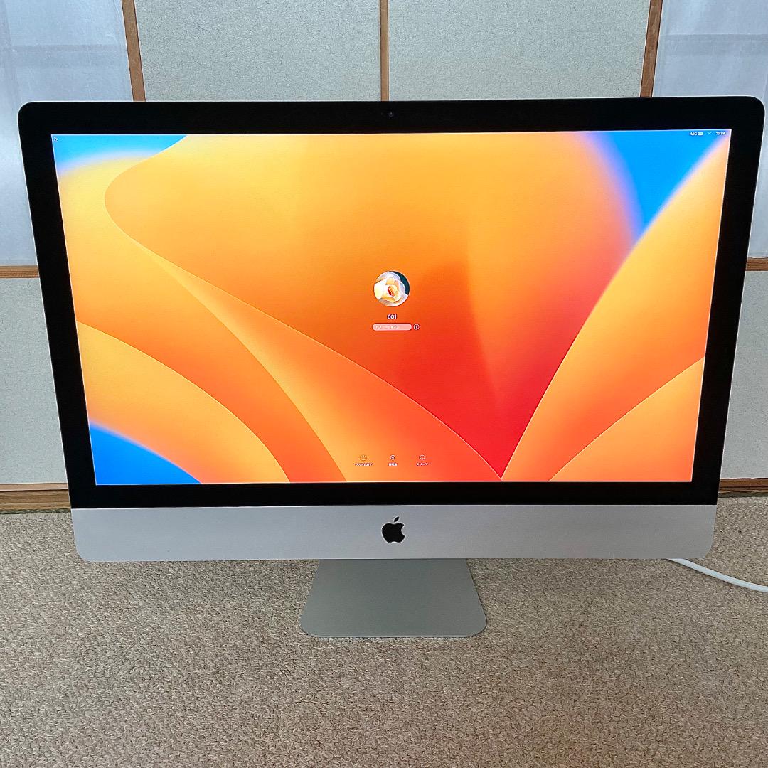 Apple iMac 27インチ メモリ40GB, Apple 27