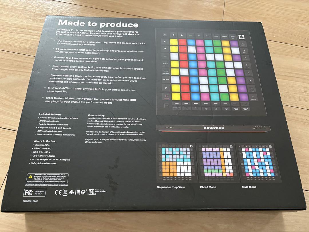 Novation Launchpad Pro mk3 中古美品