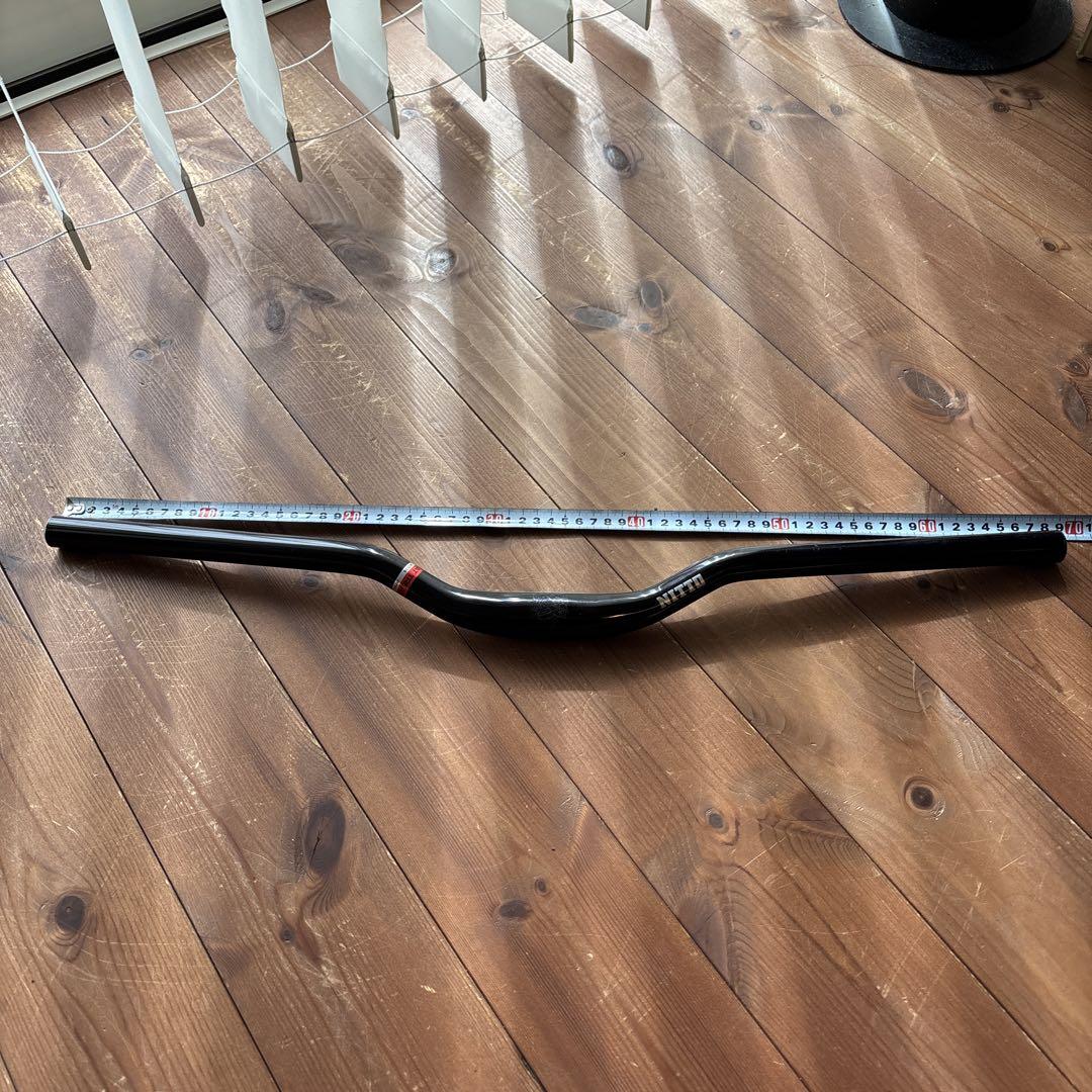 NITTO b809 wide riser bar black bluelug