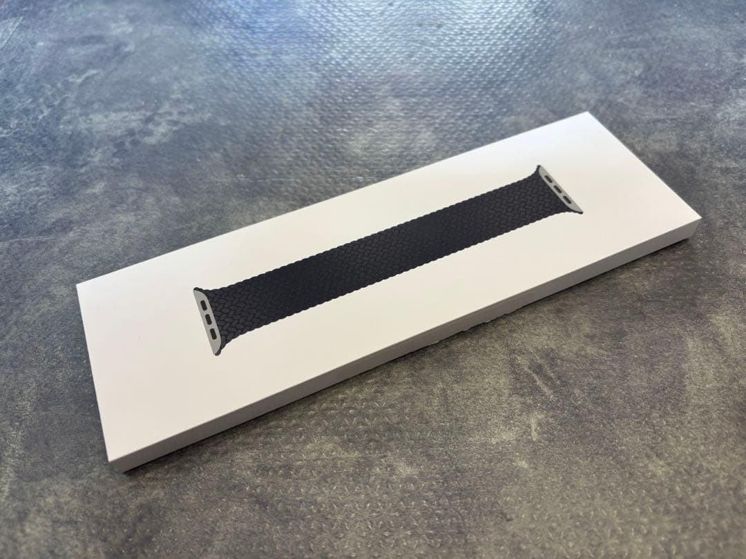 Apple Watch 46mm ブレイデットソロループ　ミッドナイト　11