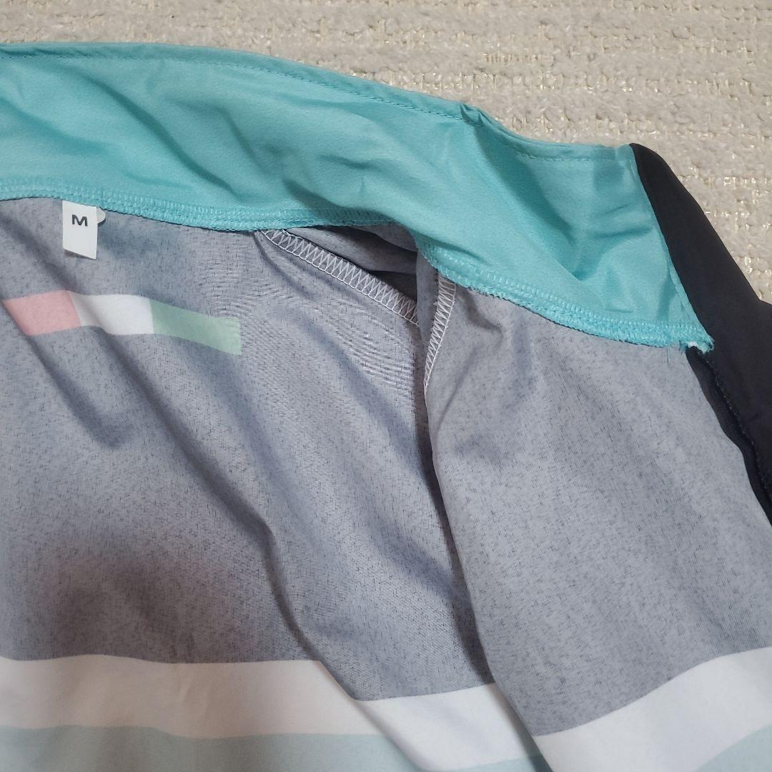 【美品】Bianchiビアンキ　ウインドブレーカー　ブラック　M ビアンキファン必見のウィンターウェアラインアップ ジャケット