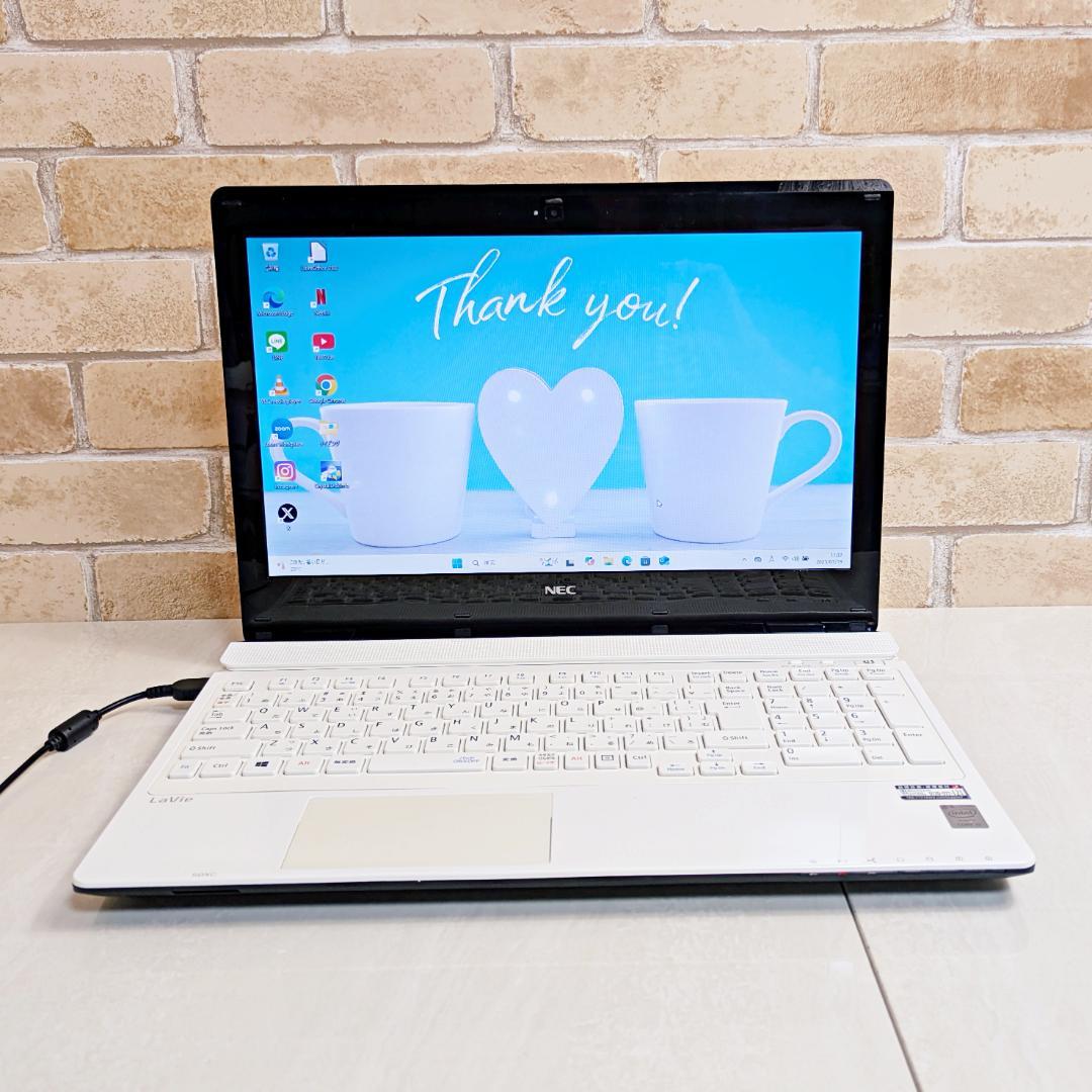 新品SSDで爆速☆初心者安心♥即使用OK！Win11ノートパソコン◆A10 美品♥新品SSD爆速♥Win11ノートパソコン即使用可！初心者OK