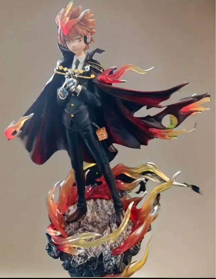 家庭教師ヒットマンREBORN！ 沢田綱吉 フィギュア 炎エフェクト