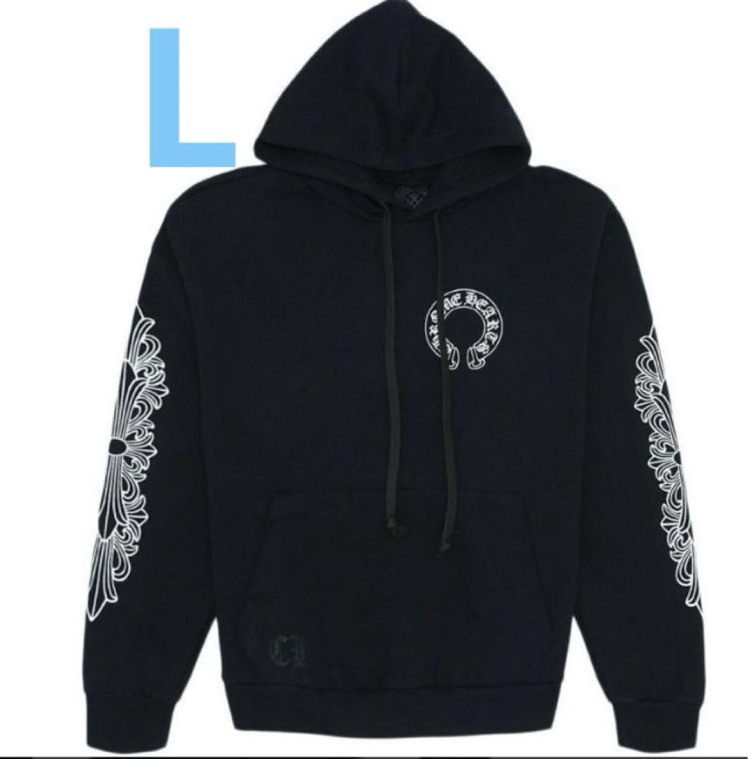 Chrome Hearts クロムハーツ ロゴフーディ パーカーL - パーカー買う