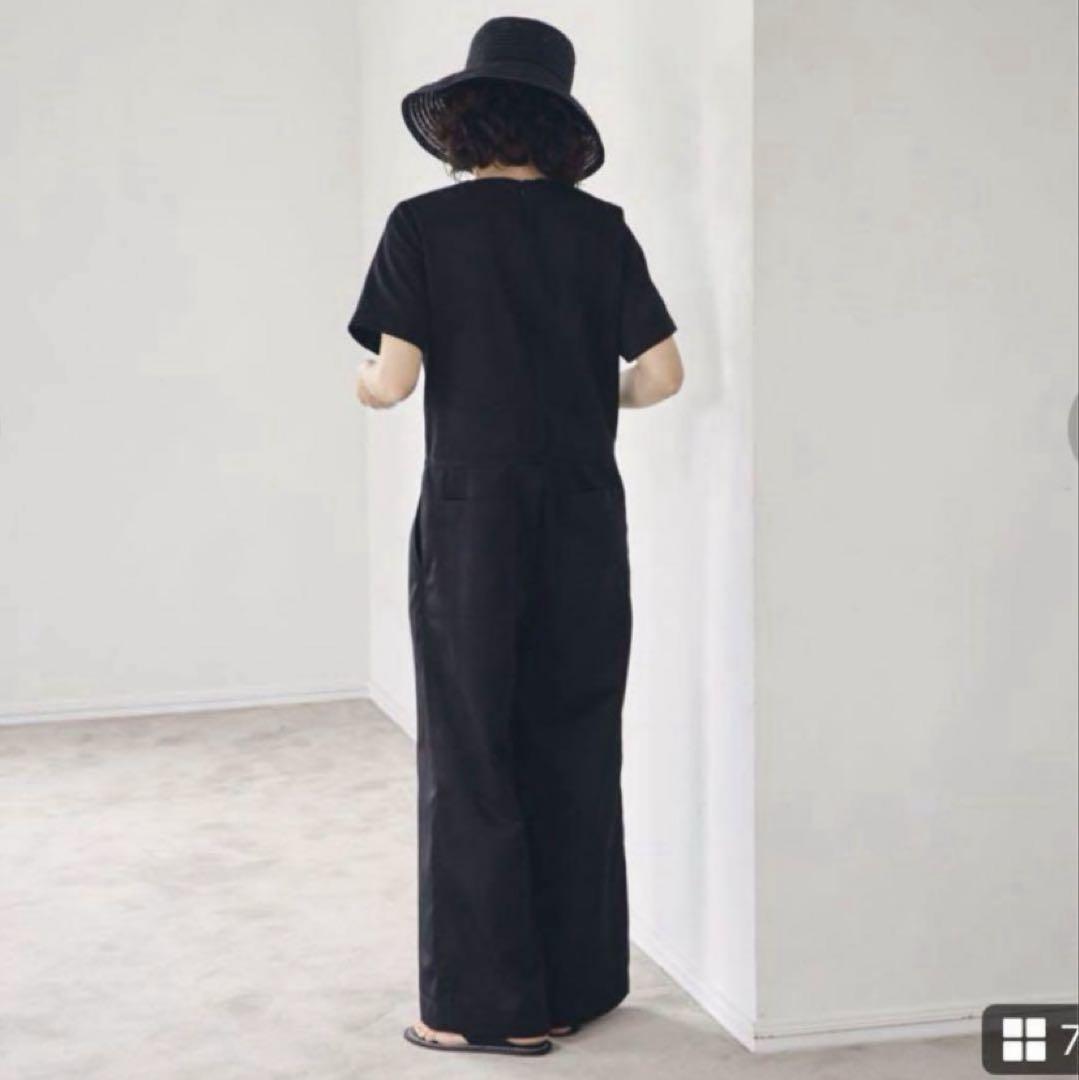 新品odayful / トゥデイフル ハーフスリーブワイドコンビネゾン／36
