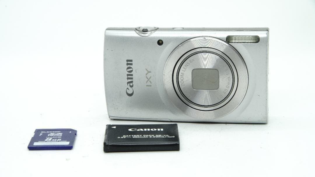 【U2003】 Canon IXY 200 シルバー キャノン イクシ