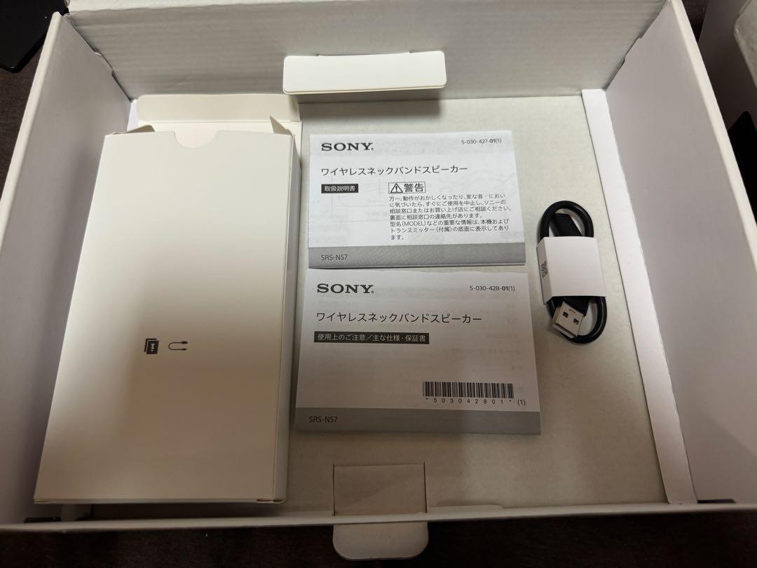 SONY NS7 ワイヤレスヘッドホン