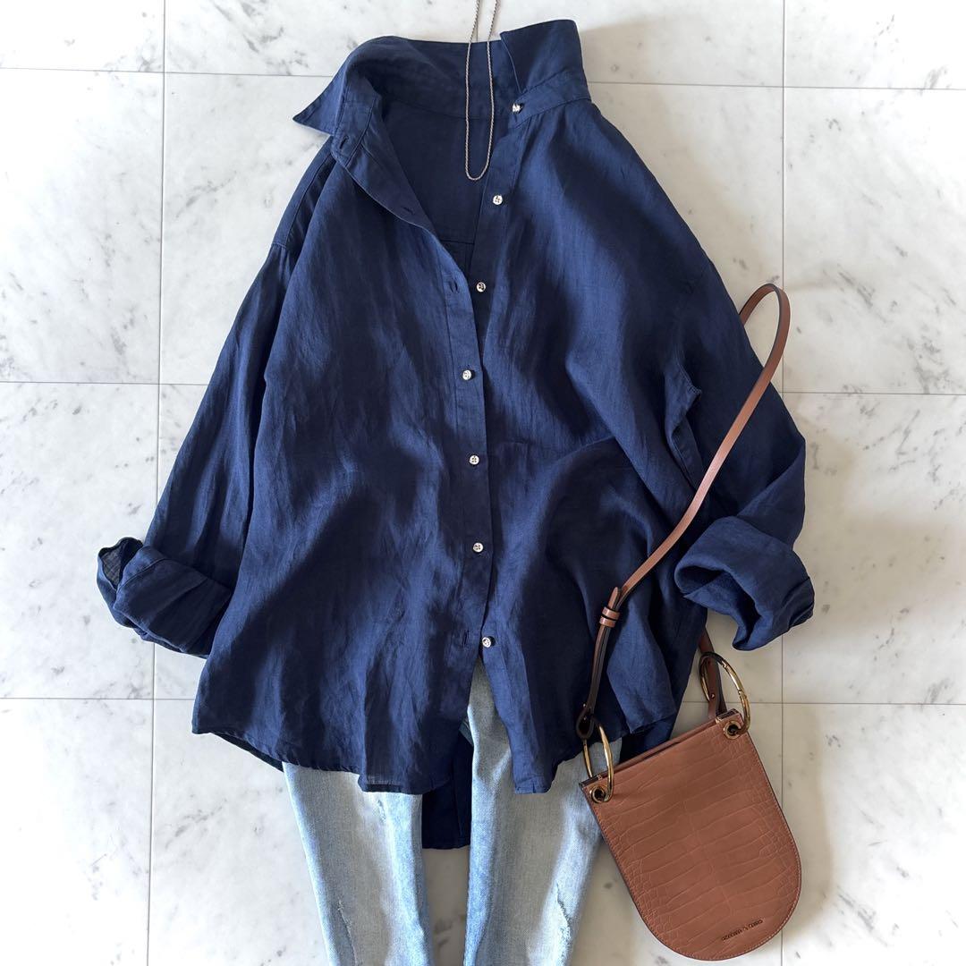 LOUNGEDRESS（ラウンジドレス）の「リネンバックタイシャツ