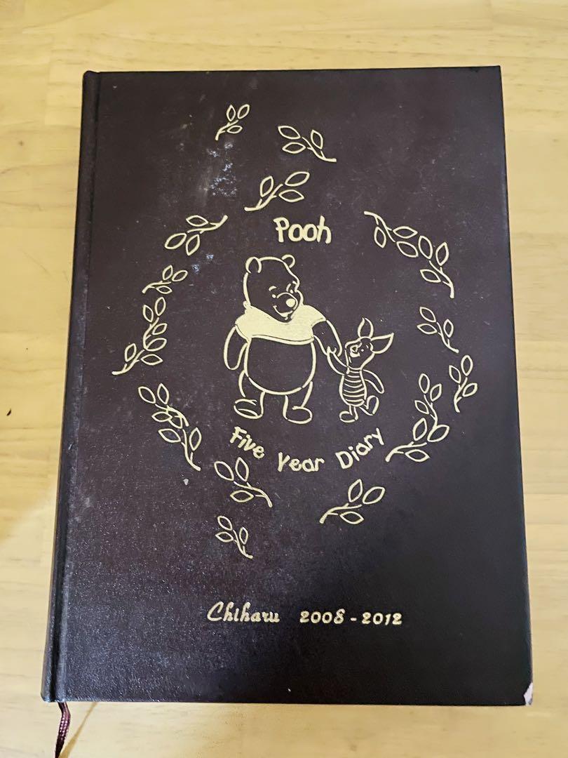 Pooh Five Year Diary•DISNEYのくまのプーさん記念ノート