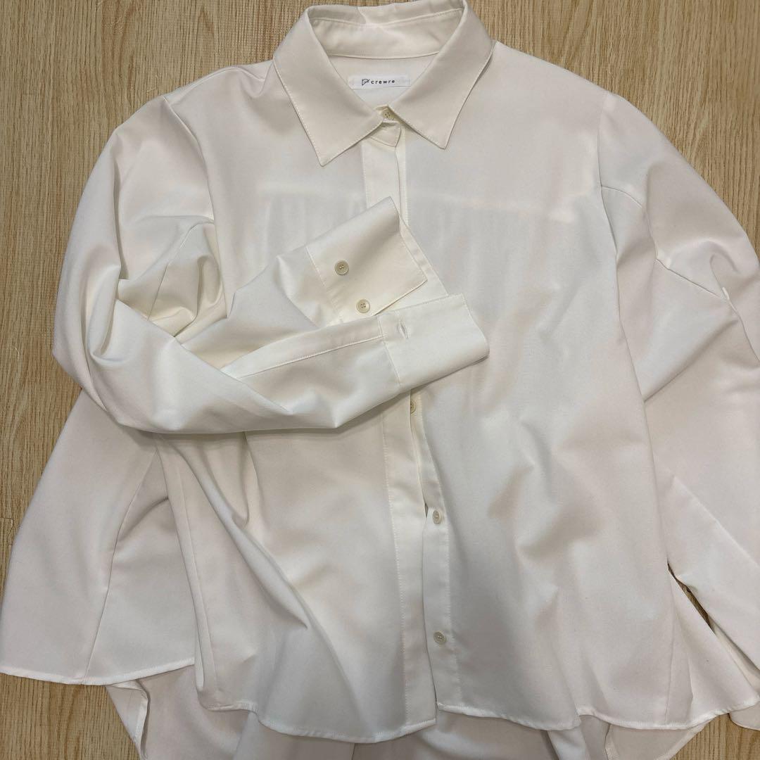 crewre online shop / ボタンスリーブギャザーシャツ