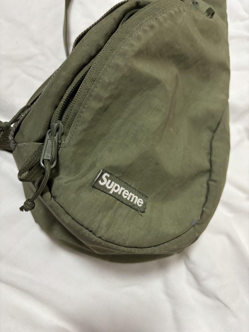 Supreme ボディバッグ オリーブ