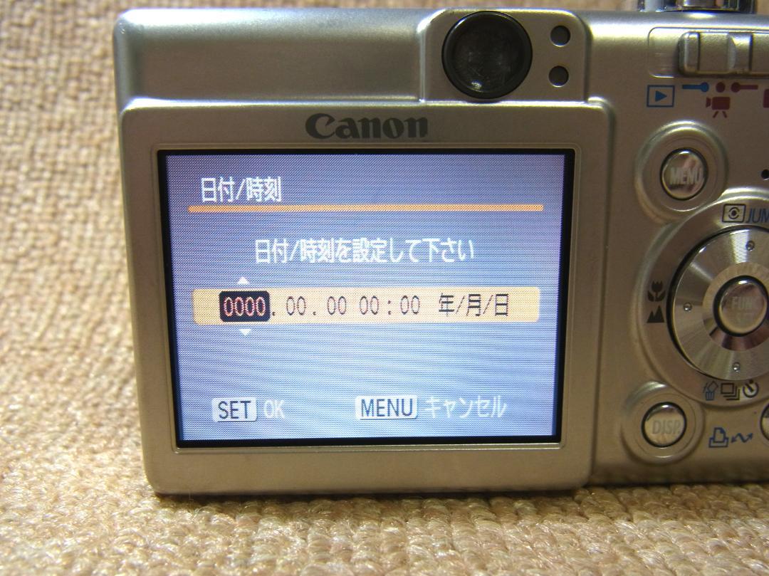 CANON IXY DIGITAL 55 キャノン製デジカメ 動作OK