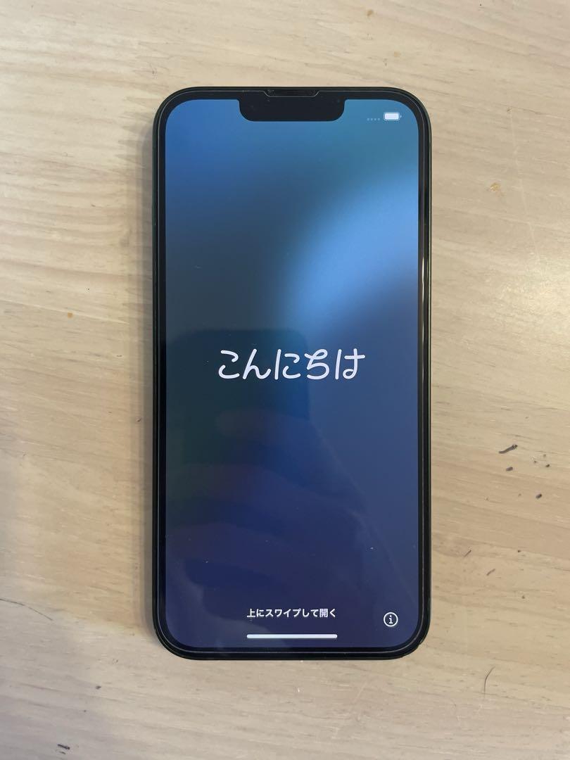 タイムセール最終日‼️Apple iPhone 13 グリーン 本体 128GB