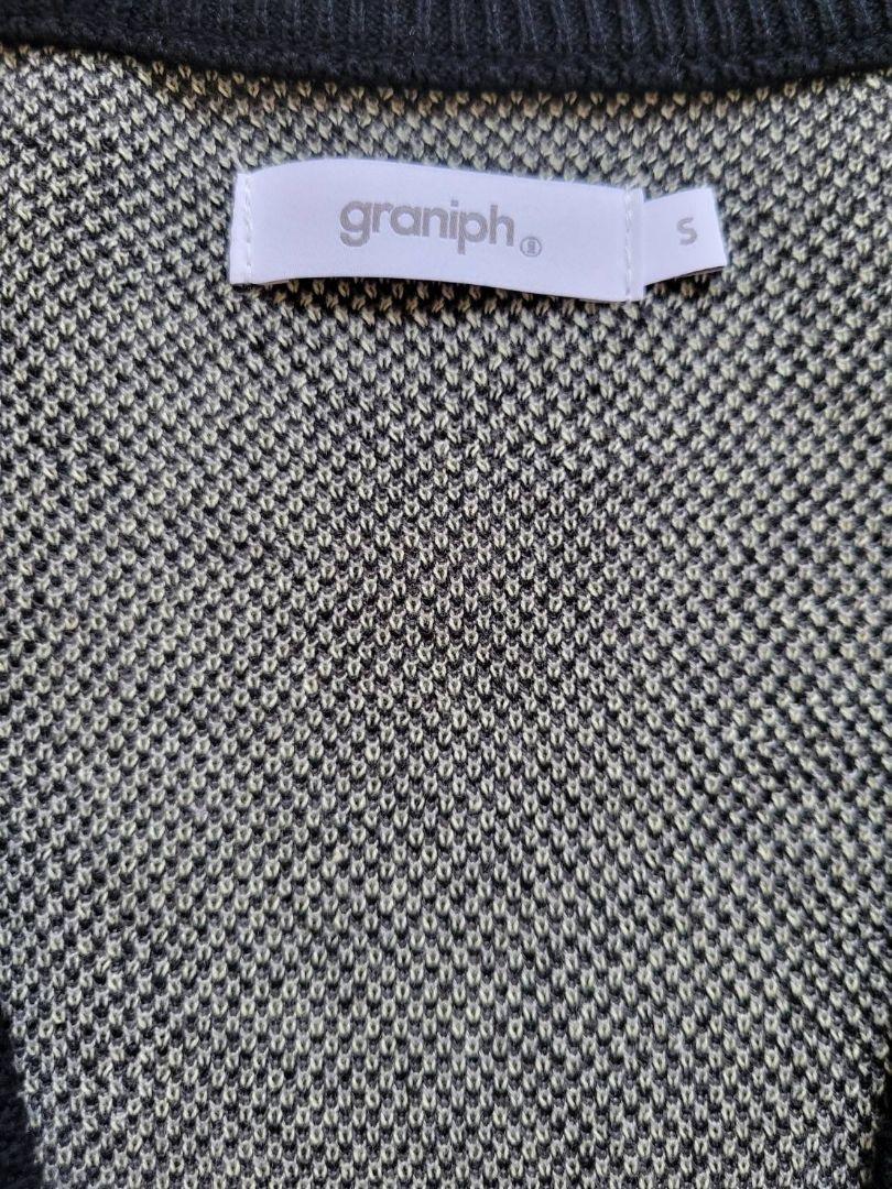 graniph ミミッキュ柄 カーディガン S