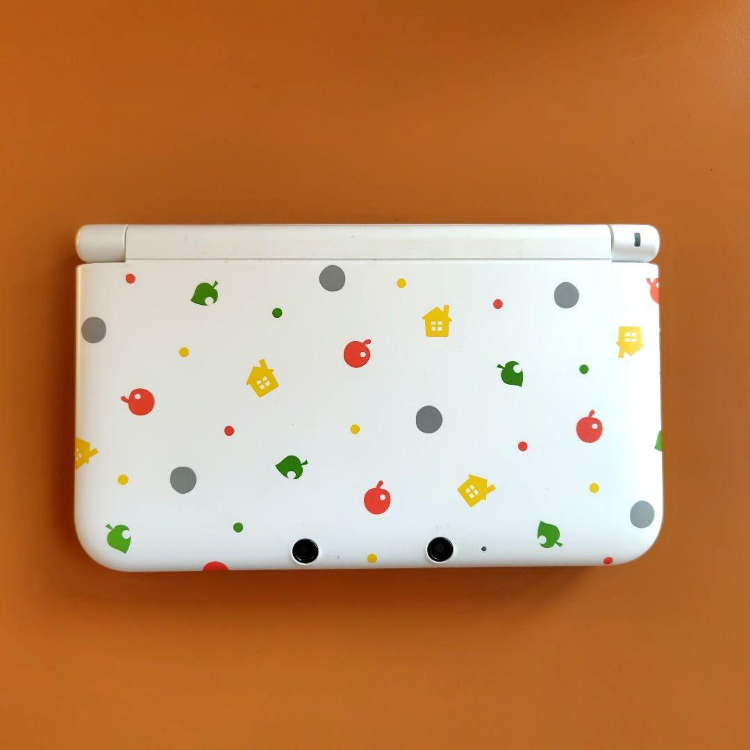 Nintendo 3DS LL どうぶつの森デザイン 本体
