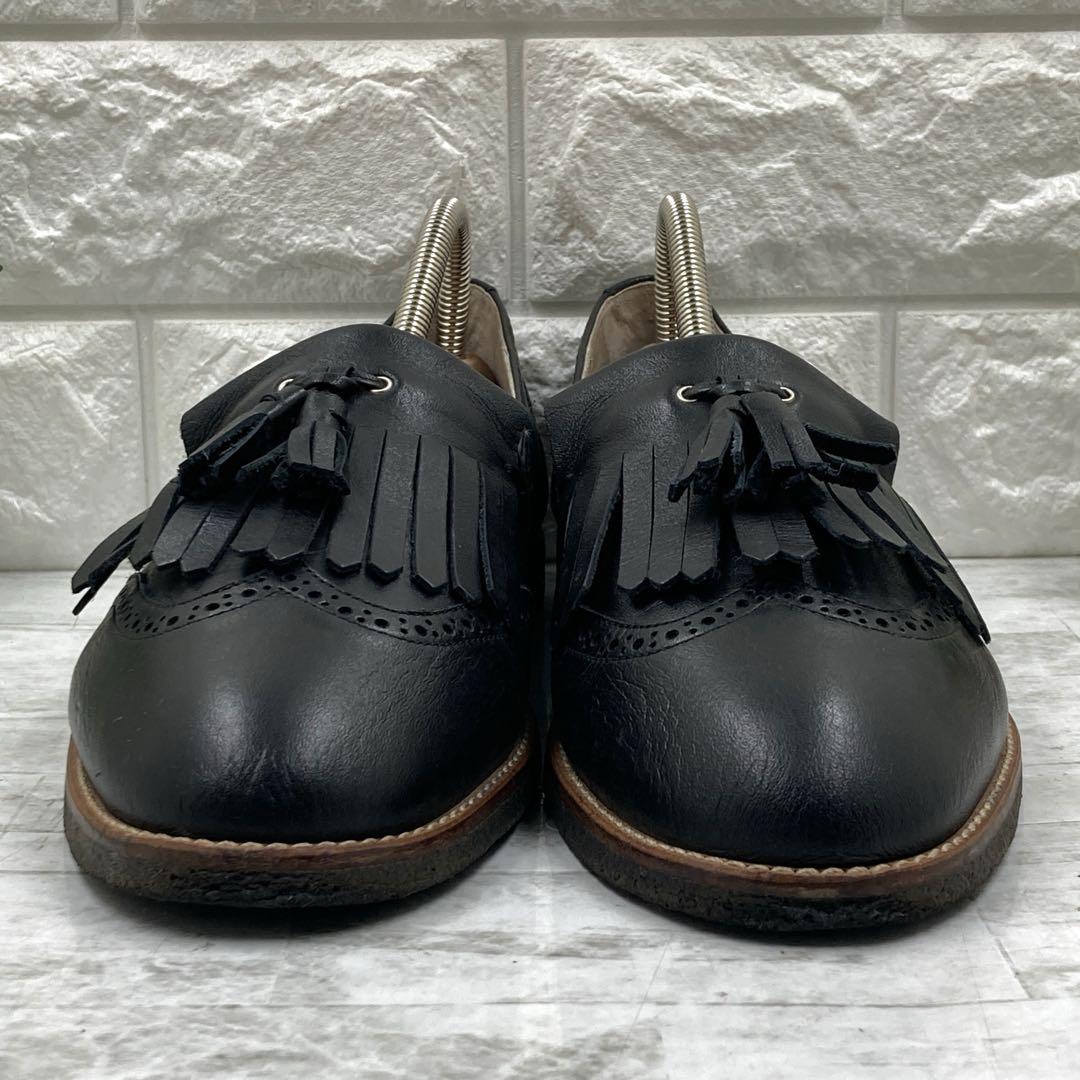 【美品】マーガレットハウエルイデア レザー タッセルローファー 24.5 美品】マーガレットハウエルイデア レザー タッセルローファー