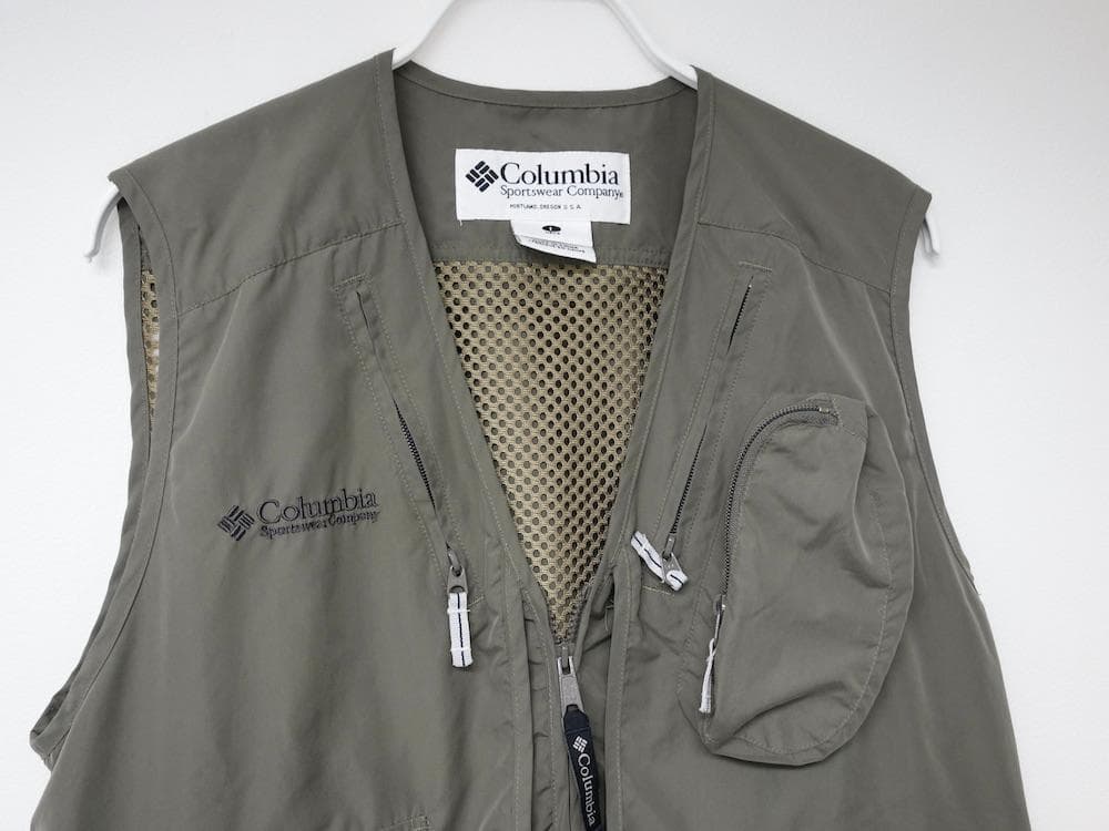 公式サイト Vintage Columbia フィッシングベスト ベスト | avasar.in