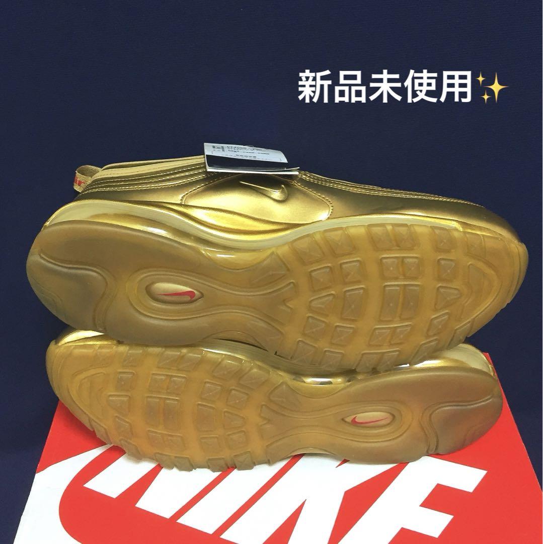 最終価格【♕新品✨極レア】NIKE AIR MAX 97 QS \"GOLD \"