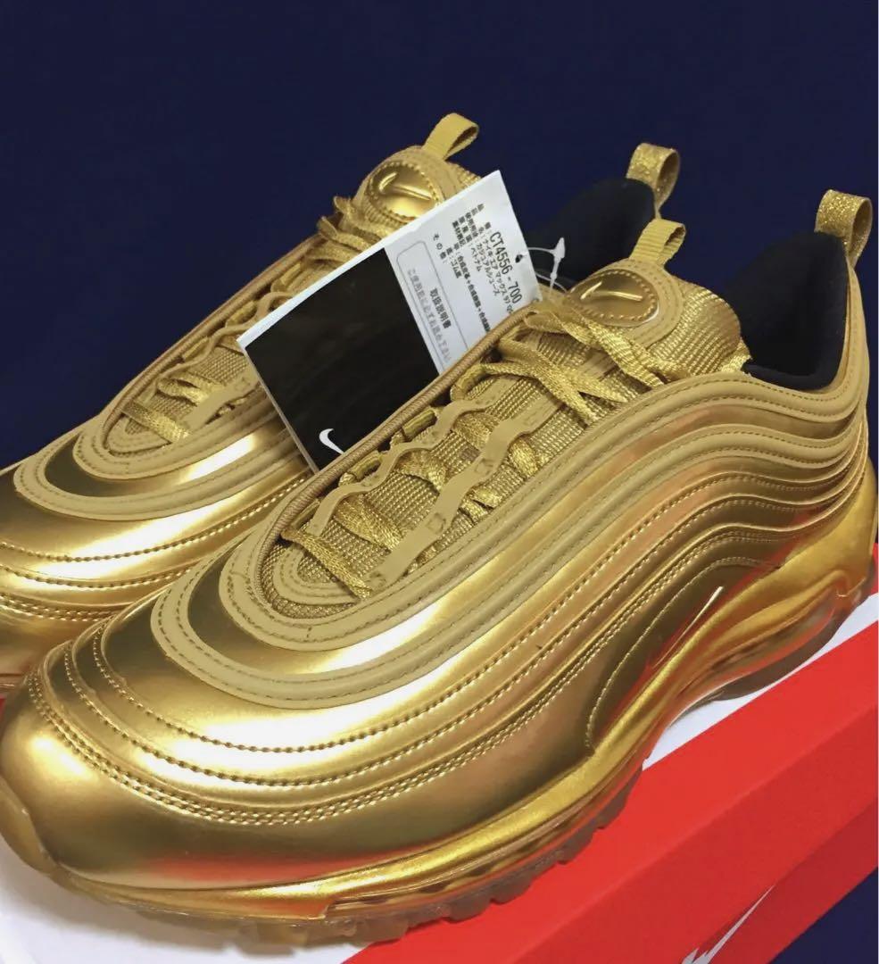 最終価格【♕新品✨極レア】NIKE AIR MAX 97 QS \"GOLD \"