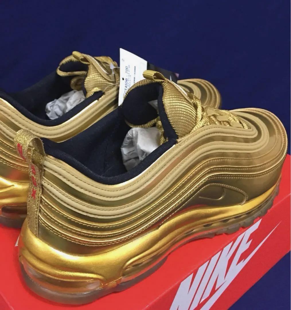 最終価格【♕新品✨極レア】NIKE AIR MAX 97 QS \"GOLD \"