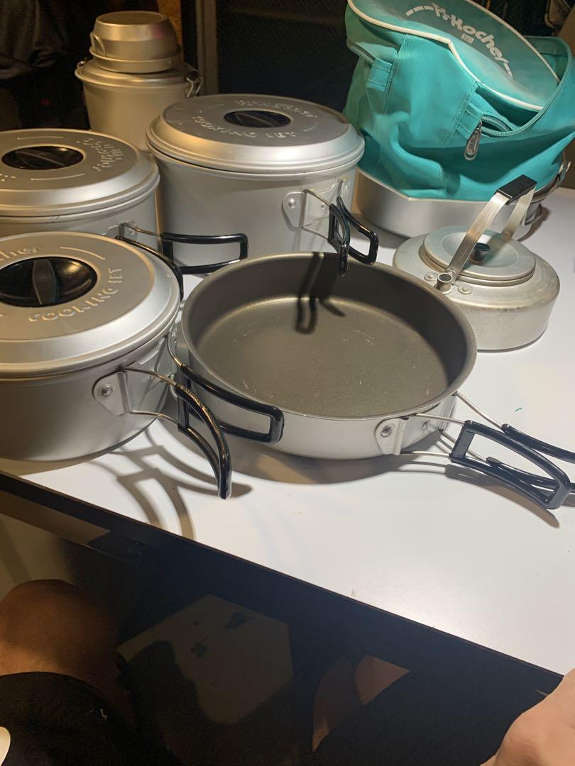 Evernew Camping Bowl 他4Set