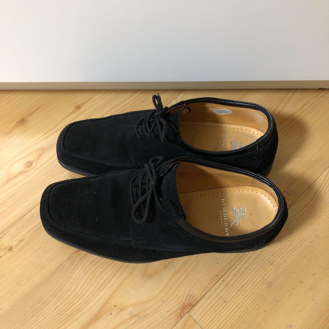 メルカリ バーバリー メンズ 靴 ネイビー スエード サイズ25 0 ドレス ビジネス 7 400 中古や未使用のフリマ