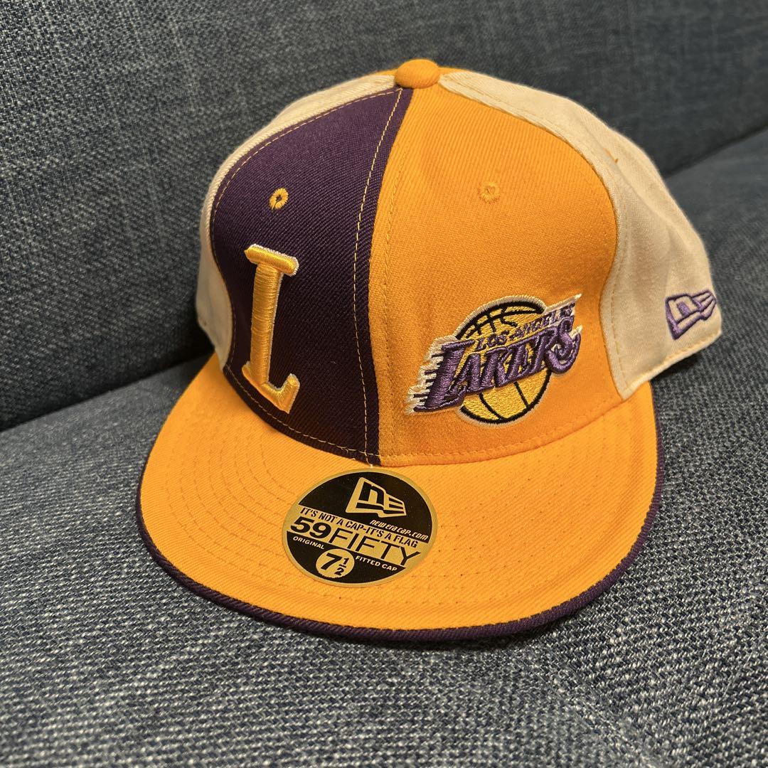新品）ロサンゼルス・レイカーズ 59FIFTY キャップ　7 1/2 60cm