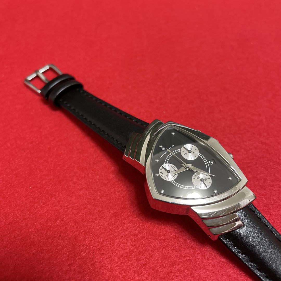 Hamilton ベンチュラクロノ 時計 ventura クロノグラフ
