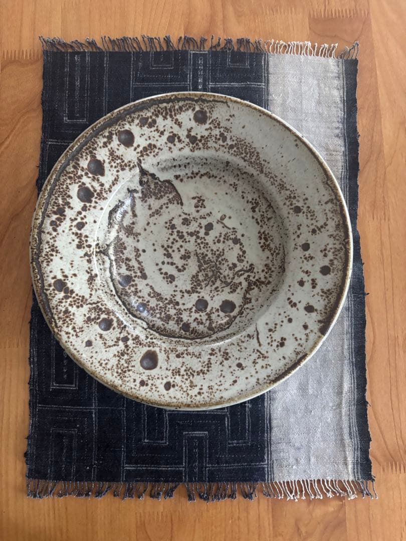 タイ 山岳民族 ろうけつ染め 藍染 ハンドメイド ランチョンマット 4枚セット タイ 山岳民族 ろうけつ染め 藍染 ハンドメイド ランチョンマット 4枚セット