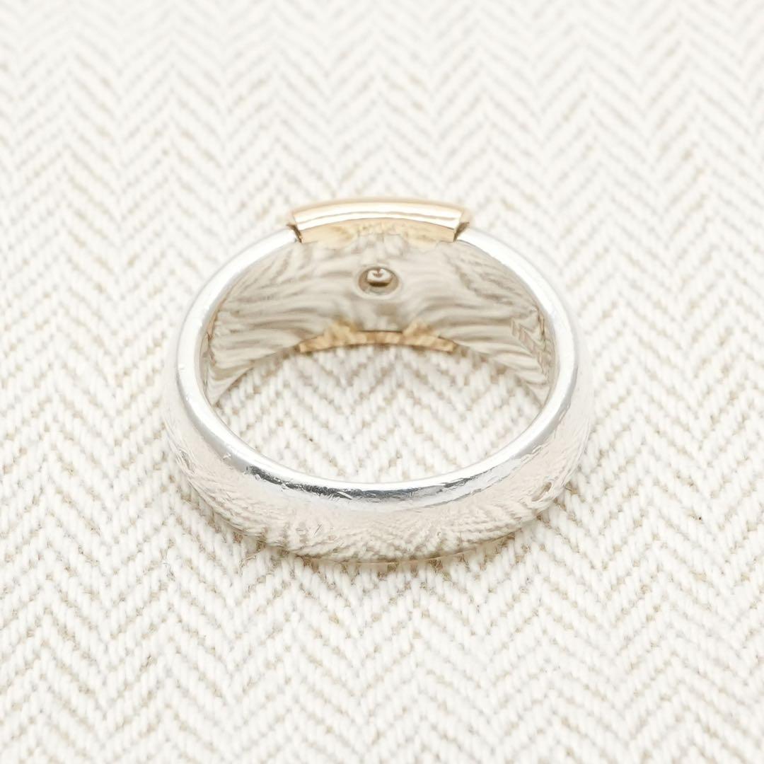 大人女性の □HERMES□ ヴィンテージ リング イエローストーン ヘラクレス アクセサリー