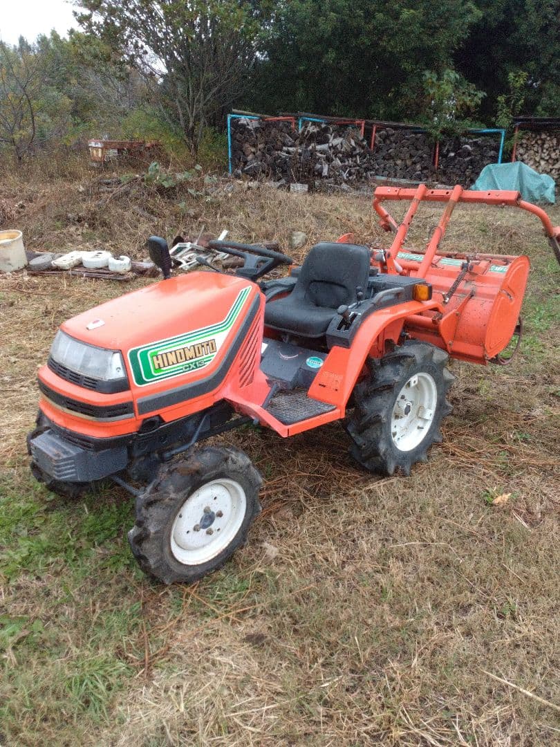ヒノモト トラクターCX13(4wd)13馬力 草刈り機 334アワー