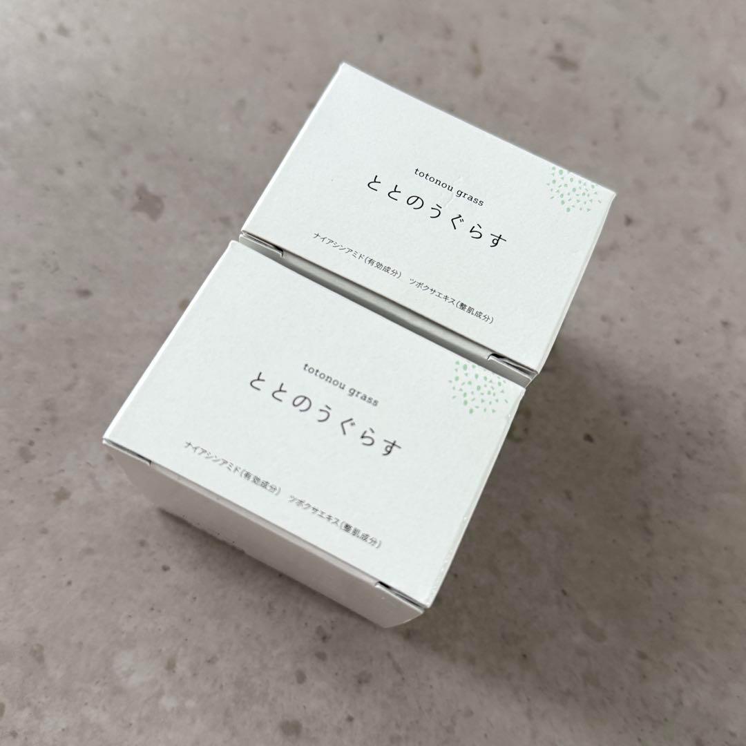新品未使用 薬用ととのうぐらす 40g 薬用リンクル＆ホワイトニングジェルFF 新品未使用】 薬用 ととのうぐらす 40g 2個