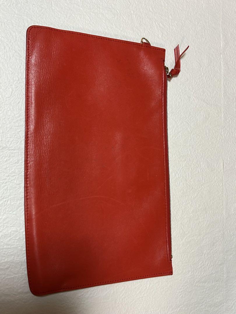 ボッテガヴェネタ カバPM レッド系 USED イントレチャート
