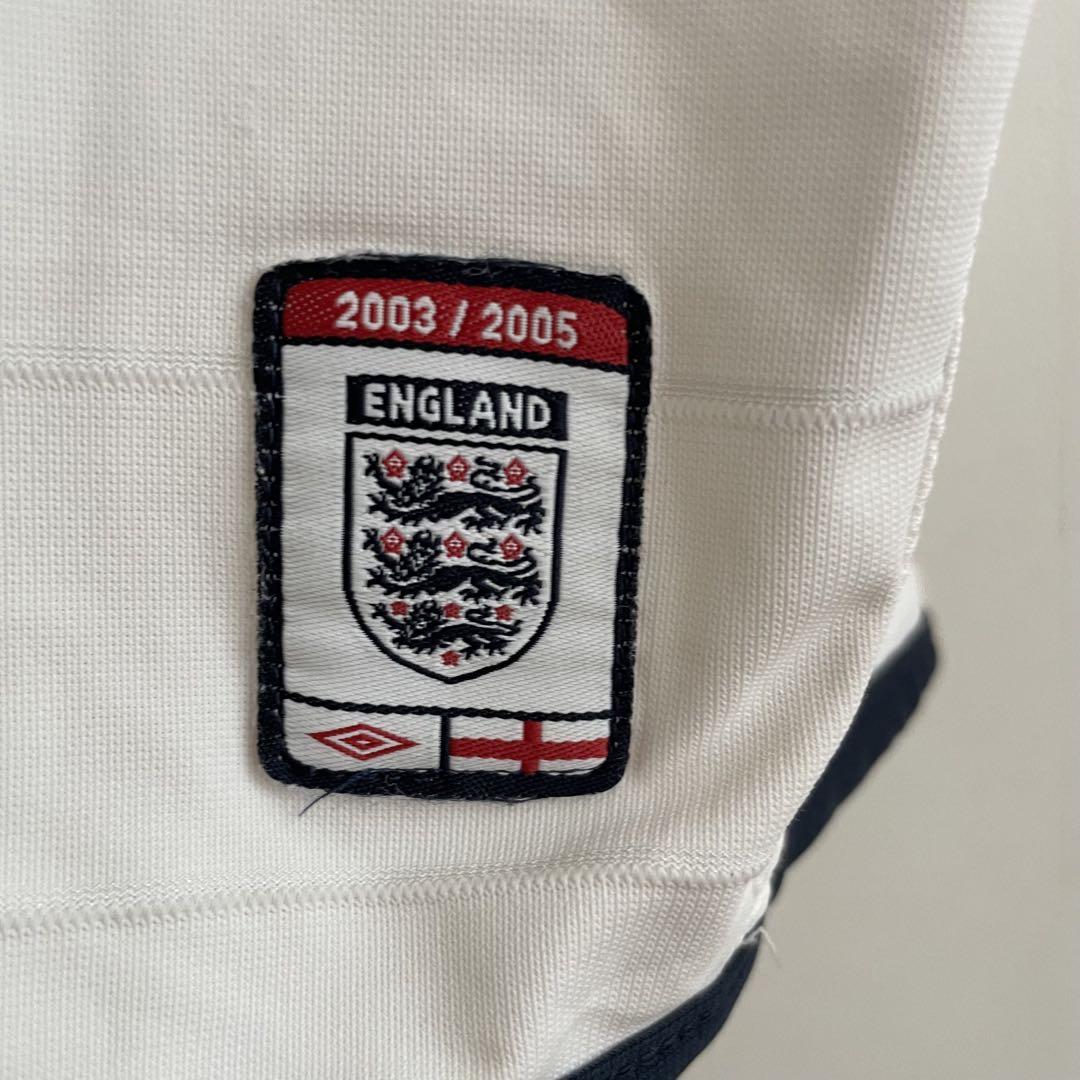 イングランド代表　リバーシブル　アンブロ　サッカー　ユニフォーム　古着　90s