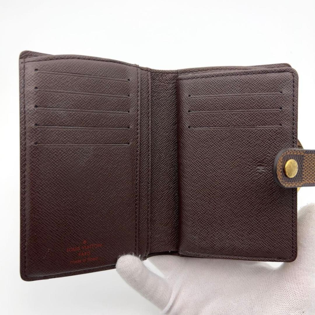 【新型極美品】ルイヴィトン ダミエ ポルトフォイユ ヴィエノワ 二つ折り財布