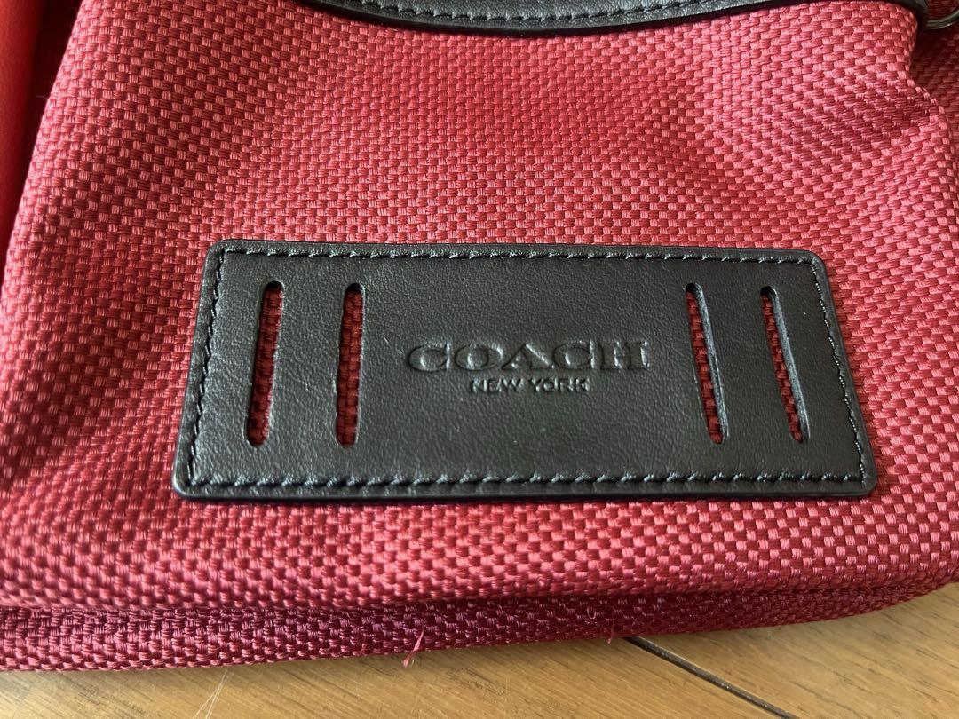 新品未使用品COACHボディバック coach1401 ショルダーバック　レッド