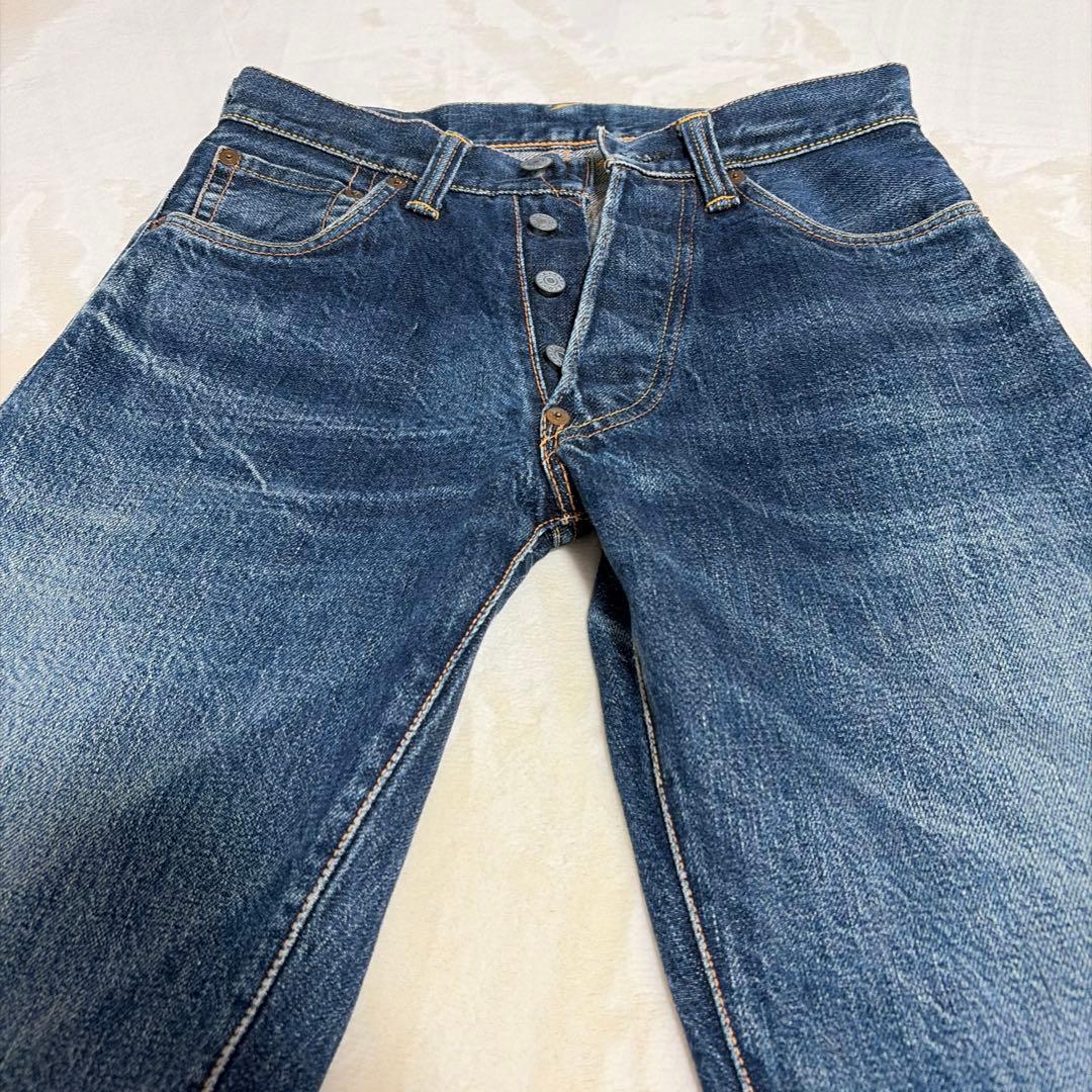 エビス　No.1 赤耳ジーンズ　色落ち