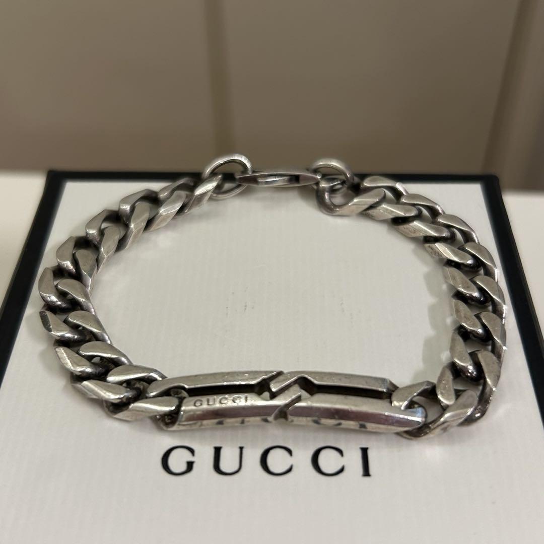 グッチ ブレスレット ノット シルバー925 18