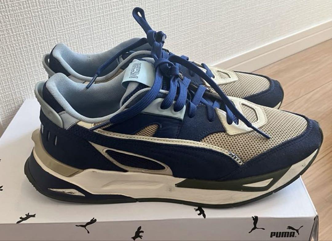 【一部予約販売中】 maison kitsune メゾン キツネ puma ミラージュ 27.5cm 靴