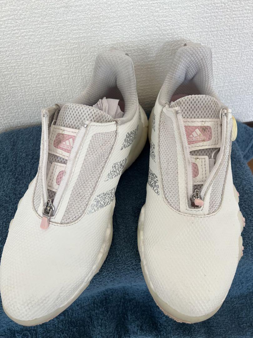 人気　adidas  アディダスコードカオス　ピンク24.5